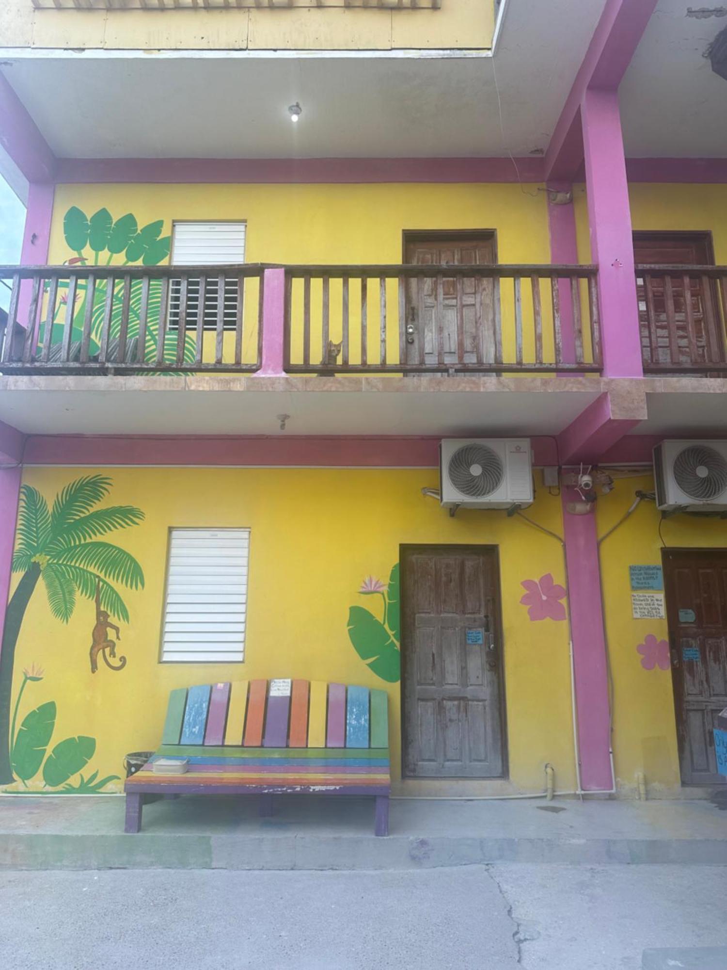 Travellers Palm Backpackers Hostel Caye Caulker Kültér fotó